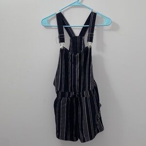 Striped Overalls